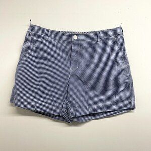 Liz Claiborne Plaid Gingham Shorts Size 12